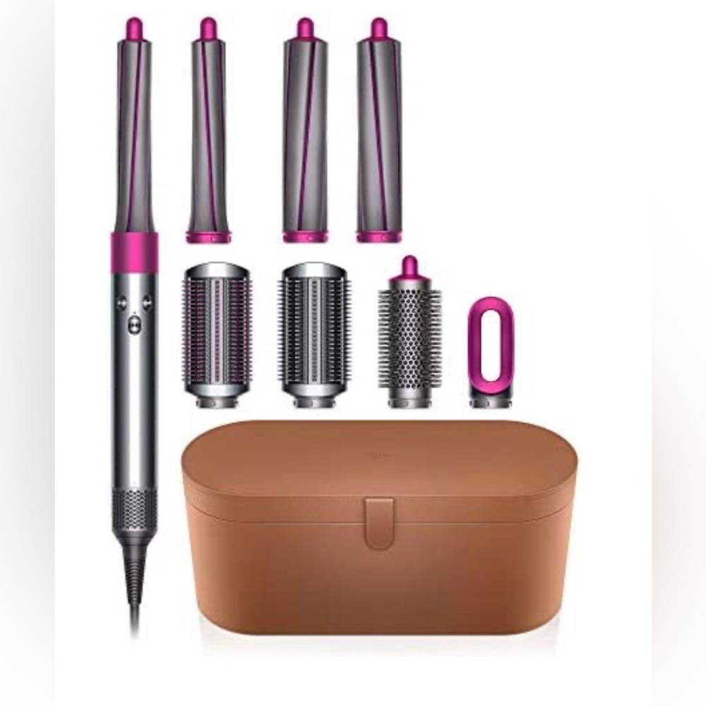 Dyson Airwrap Complete Hot Air Brush, Anthracite/Fuchsia